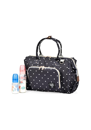Lal Baby Baggage Bag Puantiye Omuz Askılı Anne Bebek Bakım Çantası Çok Renkli