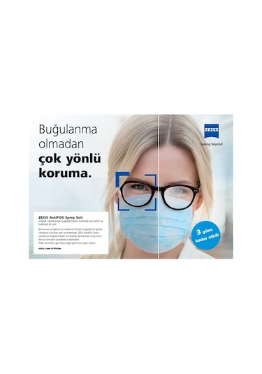 Zeıss Antifog Buğu Önleyici Sprey Seti