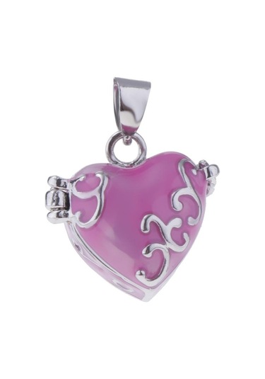 Soulader Vintage Emaye Kalp Kül Mühürlü Kutu - Kül Saklama Kutusu Kremasyon Kolye İçin Çok REnkli