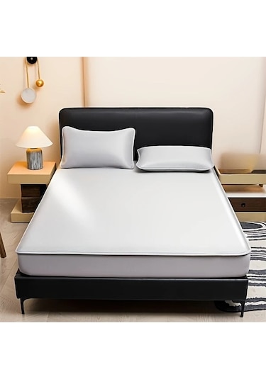 Trendooze Yeşil Soğutucu Mat Ve Yastık Kılıfı 35x78cm, Nefes Alabilir