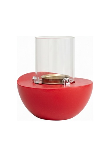 Meta Kırmızı Biyoetanol Masaüstü Şömine - 1 Lt Copart Yakıt Hediye