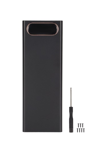 10x18650 Dıy Power Bank 22.5w, Siyah Kaiyi