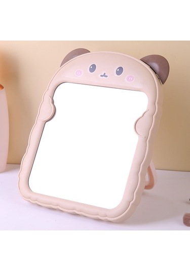 Aurora Plasik Katlanabiler Makyaj Aynasıkal İle Anlaştık Masasüsügiyme Aynası Pembe