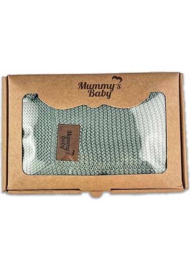 Mummy's Baby Organik Pamuk Battaniye 80x100 Yeşil
