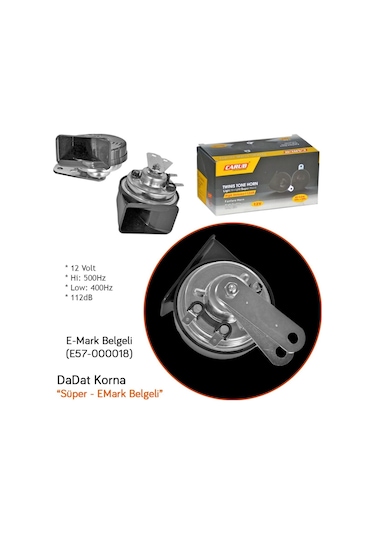Replax 12v Dadat Korna 2 Li Süper Emark Belgeli+ Titreyici Titreş