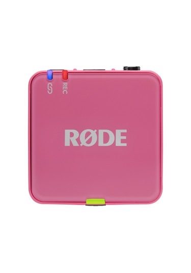 Wireless Go Gen 3 3.nesil, İki Vericili, 32-bit Kayıt Özellikli Kablosuz Mikrofon Seti Pembe