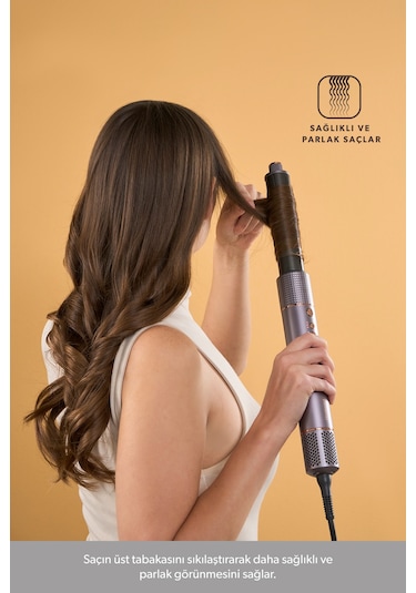 Homend Harmony 4606h Saç Kurutma Ve Şekillendirme Seti Mor Mor