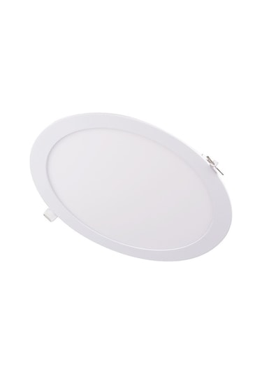 ACK 18 W Led Panel - Beyaz 6500K- Yuvarlak-Beyaz- S/A- AP01-01830