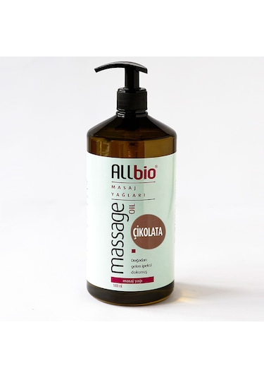 Allbio Masaj Yağı Çikolata 1 L