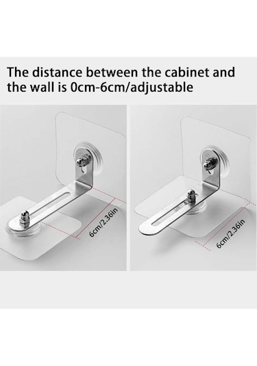 Kendinden Yapışkanlı Mobilya Sabitleme Aparatı Çok Pratik