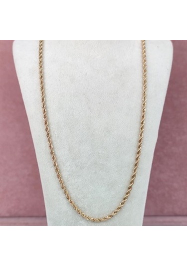 Xupıng 3 Mm Burgu 55 Cm Zincir Kolye Rose Çok Renkli