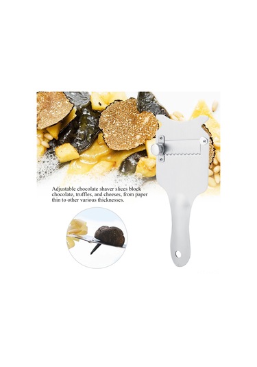 Ximistore9 430 Çelik Ayarı Kolay Peynir, Truffle Ve Çikolata Dilimleyici - Büyük Boy Jy13764 İle Paket Diğer