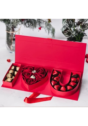 Sevgililer Günü I Love You Çikolata Kutusu