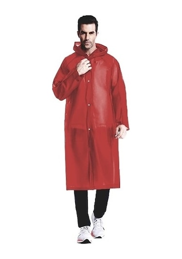 Marlux Raincoat Eva Unisex Bordo Yağmurluk Bordo