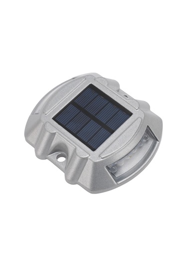 Yaozixa Alüminyum Güneş Enerjili Yol Tako Lambası - Yeşil Led, 800m Görünürlük, Ip68 Su Geçirmez, 8-10 Saat Çalışma Süresi