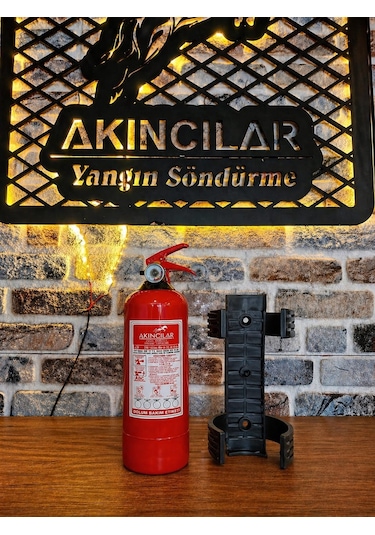 Akıncılar Araç Tipi Yangın Söndürme Tüpü 1 Kg
