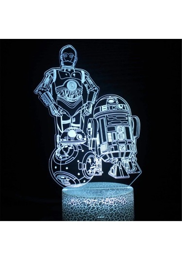 Metabagua De Beers Anime Yoda Bebek 3d Lamba Led Illüzyon Gece Lambası Renk Değiştiren Lampara Çocuklar Için Yatak Odası Dekor Gece Lambası Manga Groot Masa Lambası V17wfb Bej