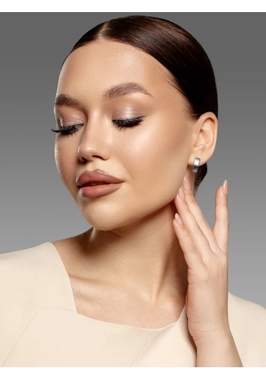 Zolotye Uzory 925 Ayar Gümüş Kulapçıklar Yansıtıcı Yüzey 250358394 Gümüş