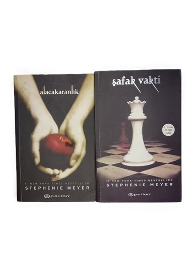 Alacakaranlık & Şafak Vakti - Stephenie Meyer 2 Kitap Set 2. El