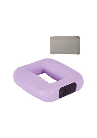 Suntek Elektrikli Masaj Halkası Kompakt El Aleti Yetişkinler Menekşe