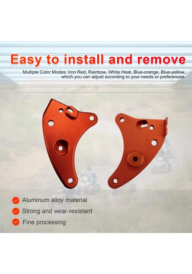 Reedark Can-am Renegade Outlander Gen 2 İçin 707000971 Kırmızı Alüminyum Vites Kolü Tabanı - Kaydırma Braketi