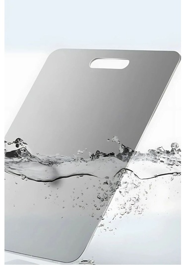 Perotti 90194 Cutmate Çelik Mutfak Kesme Tahtası 1302090194 Gri