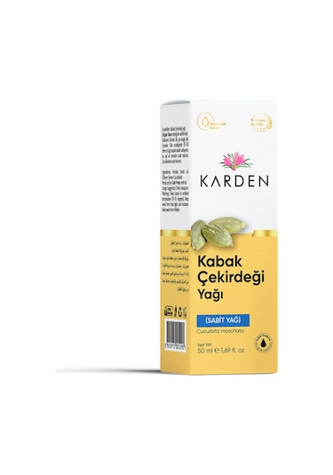 Karden Kabak Çekirdeği Yağı 50 ML
