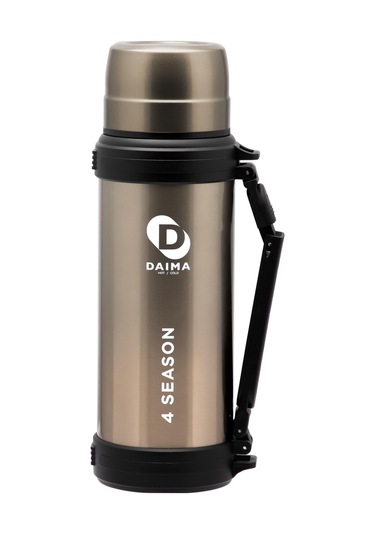 Daima 4 Season 1800 Ml 12 Saat Sıcak 24 Saat Soğuk Bronz Termos Bronz