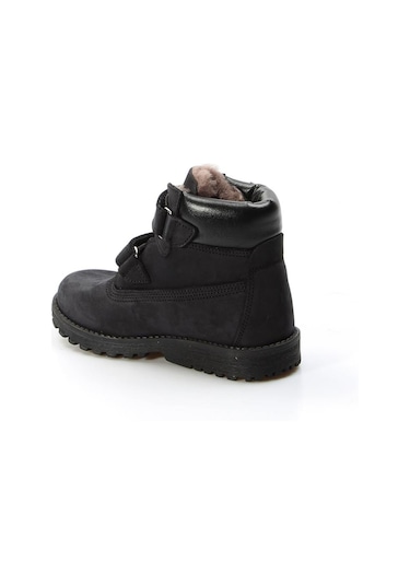 Fast Step Hakiki Deri Kürklü Unisex Çocuk Worker Bot 006kpa1001 001