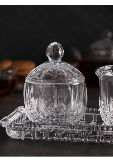 Aura Of Bohemia Şekerlik Sütlük Tepsi Seti 246019735 Beyaz