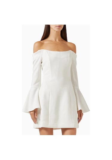 Elliatt Hazelle Off - Shoulder Mini Elbise, Zarif Ve Şık Tasarım Beyaz