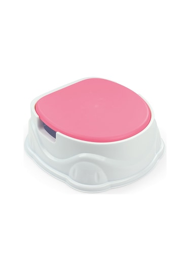 7173 Dolu Lazımlık Adaptor Basamak 3IN1 -Pembe