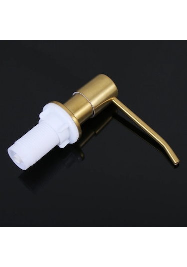 Gümüş-mutfak Lavabo Sabunluk Deterjan Sıvı El Yıkama Dispenseri Pompası Banyo Aksesuarları Tezgah Losyonu Depolama Şişesi