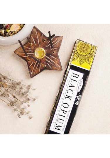 Deepika Siyah Afyon Aromalı Çubuk Tütsü