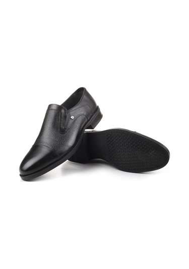 Fosco 3128 Hakiki Deri Termo Taban Klasik Erkek Ayakkabı Siyah