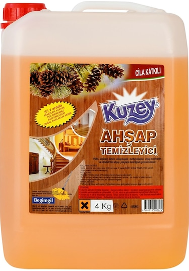 Kuzey - Ahşap Temizleyici 4 L
