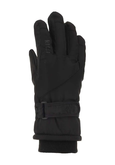 Kitti 422-10 Kız Çocuk Su Geçirmez Kar Kayak Eldiveni Siyah