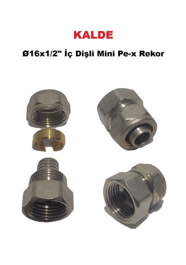 Ø16x1/2" İç Dişli Mini Pex Rekor