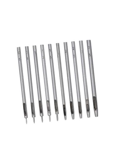 Suntek Deri Delik Delme Kesici Seti Kemerler Için Dikiş Stil-a