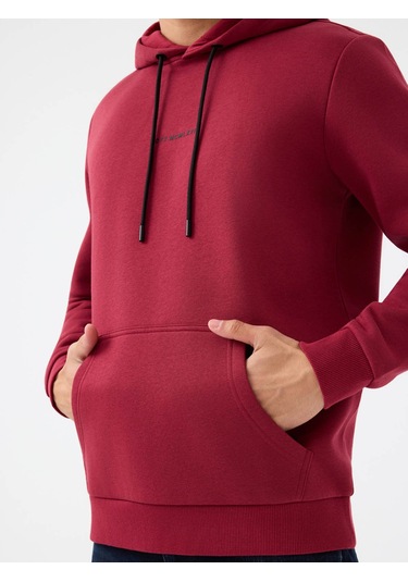 Loft Regular Fit Bordo Erkek Sweatshirt Lf2034269 Bordo