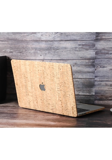 McStorey Apple Uyumlu MacBook Air ile Kılıf M1 HardCase A1932 A2179 A2337 Wood02