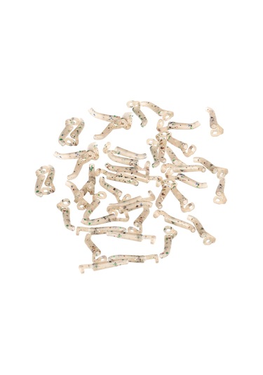 Kosona Balıkçı İğne Kalkanları - Kamuflaj Renk, Küçük Boy, 50 Adet - Balık İğnesi Dolaşmasını Engeller, Doğru Kanca Açısı Sağlar