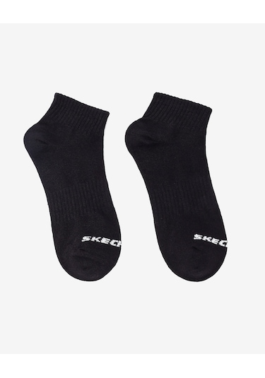 Skechers 3'lü Unisex Quarter Crew Çorap Unisex Siyah S601101-001 Siyah
