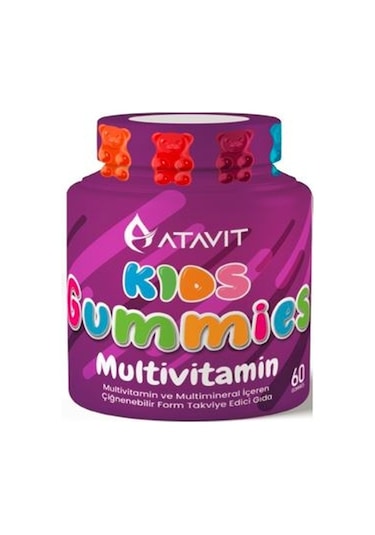 Atavit Kids Gummies Multivitamin 60 Tablet