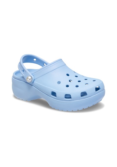 Classic Platform Pearl Clog Blue Calcite Mavi