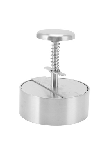 Geeroyoo 304 Paslanmaz Çelik Hamburger Pressi - Ergonomik Tasarım, 10 Farklı Boyutta Hamburger, Köfte, Pilav Topu Ve Hamur İşlemleri İçin Uygun, Kolay Temizlenir Ve Dayanıklı Diğer