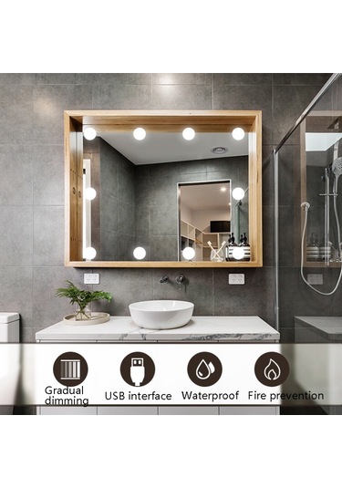 Led Ayna Ön Lamba Ampuller, Güç Kaynağı: 2 Led For 2 Leds