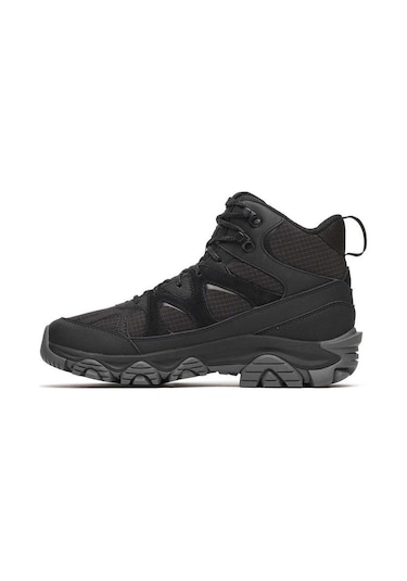 Merrell Thermo Snow Grıp Mıd Wp J038287 Black Su Geçirmez Erkek Bot Siyah