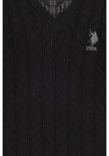 U.s. Polo Assn. Erkek Çocuk Siyah Kazak /triko 50315639-vr046 Siyah