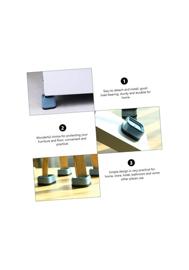 Çamaşır Makinesi Ayak Pedi 4 Pcs Anti-kayma Mobilya Pedleri Ev Malzemeleri Gürültü Titreşim Nemlendirme
